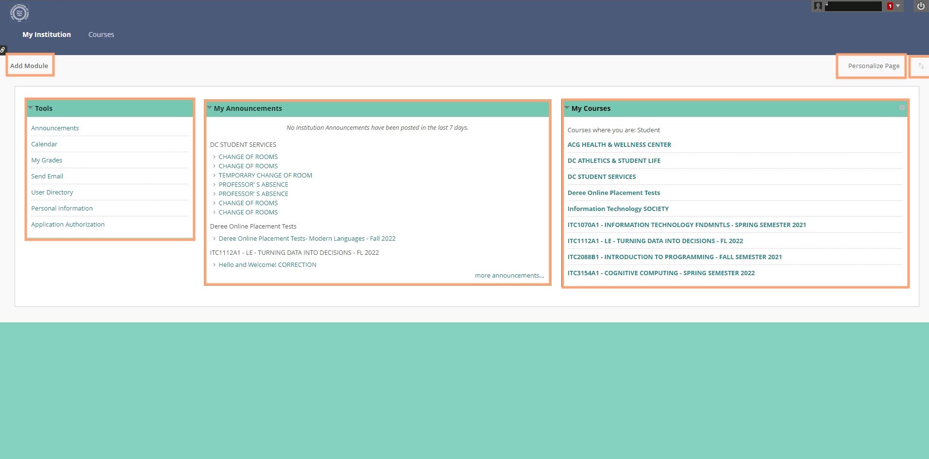 Access Bb – Students | The American College of Greece – Blackboard